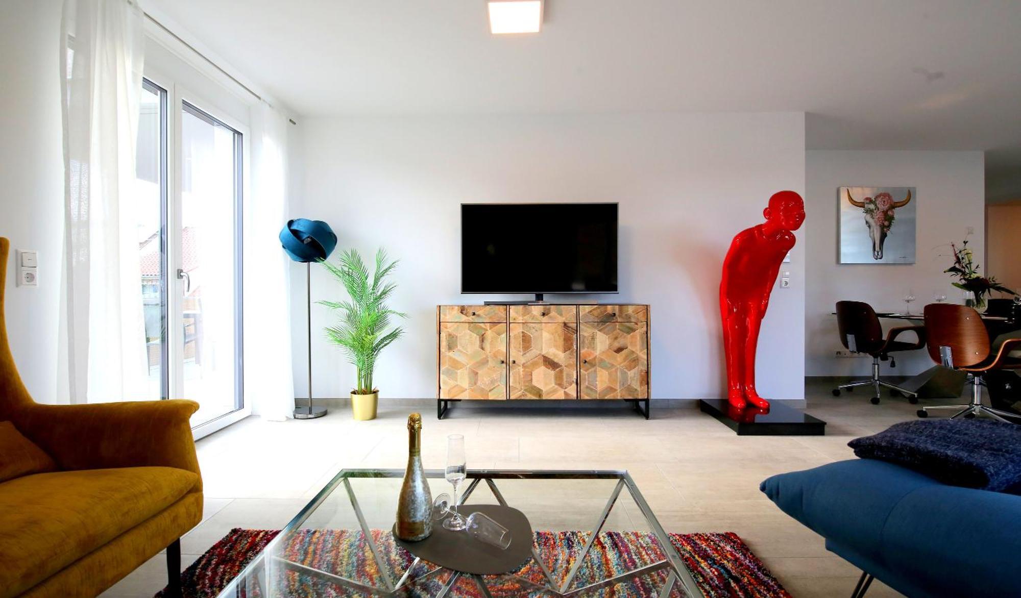 Apartmán Purer Genuss - 110Qm Owingen Exteriér fotografie